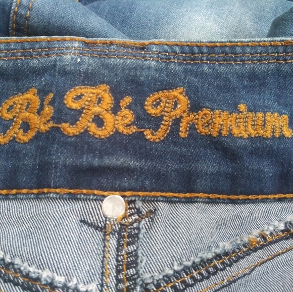 Vintage Denim Washed Skirt - Picture 4 of 9